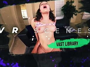 Lethal Hardcore: Curvy blonde River Lynn drilled in sexy pantyhose 😈🍑