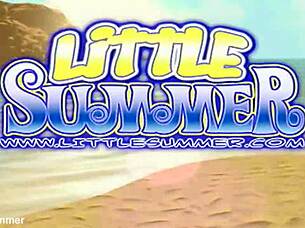 Blonde Teen Tits Explode In Little Summer Lesbian Comp!