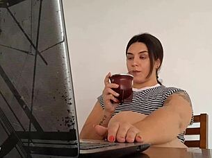 Carla farts loud while grinding her fetish fantasy