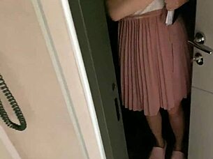 Shy Russian teacher yields to seductive amateur pounding