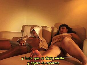 stepdad fantasy creampie fills her tight pussy pov