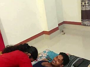 couple bangs bikini beauty lavly begum at home