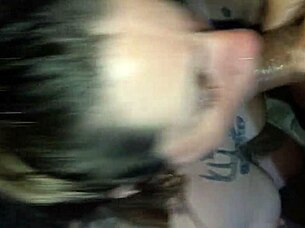 Damn this black babe sucks my cock so good before i cum