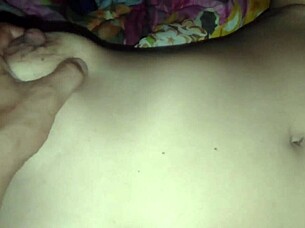 Pretty shaved pussy licked then tight creampie fuck 😍💦