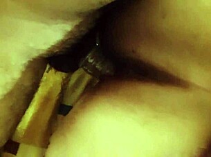 Starting to penetrate my virgin friend gently