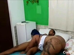 Chubby brunette begs for HUGE COCK in her FAT ASS