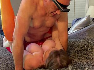 Velma dinkley granny takes dp creampie in costume fuck