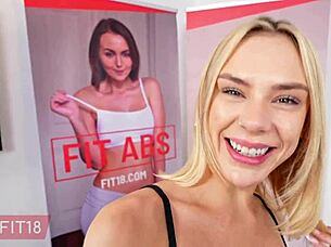 dylan moore stands for creampie fuck in gym