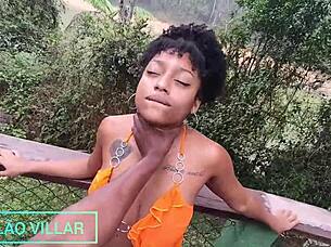 that hot black babe sucked it so good