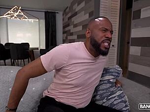 Jessica Marie's tight pussy gets stretched wide by stepdad's huge cock in Bangbros