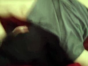 Homemade Bedroom Close-Up Asshole Tease And Pound