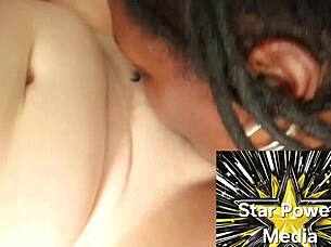 vicki's wild strap-on threesome with asian and ebony babes