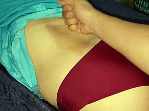 visiting spanish student lets me finger her wet pussy