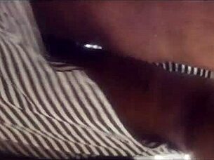 shocked catching wife's wet pussy upskirt flash turns me on hard