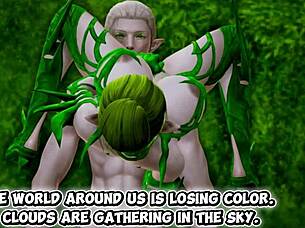 Elves In Forest Fuck Hard To Balance Hentai World Cumshot Creampie!