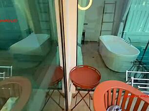 skinny big cock ladyboy nang takes deep anal backstage pounding