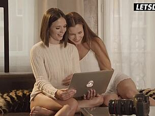 kinky bff teens dive into sensual pussy licking passion