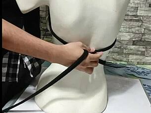 hey, check this bdsm tutorial on peruvian breast tying