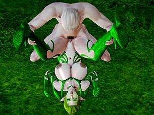 Elves In Forest Fuck Hard To Balance Hentai World Cumshot Creampie!