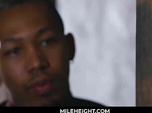 redhead swinger penny pax spreads for husband's black bull ricky johnson pounding