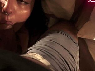 argentinian chubby throat fucked hard pov cumshot