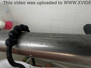 Skinny Asian Candy Cruise Gags On Cock In Bathtub