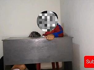 professor fucks latina schoolgirl in classroom for grades