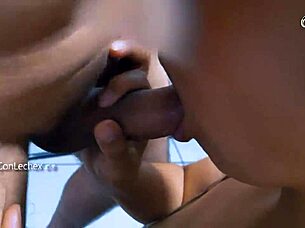 damn venezuelan maid's big ass shakes first raw anal surprise breakfast!