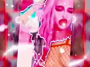 Blonde Fishnet Mistress Goddess Dominates in Stockings Femdom Obsession