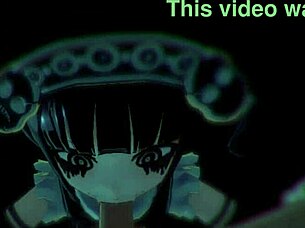 Halloween elf rides monster cock with neko slimer