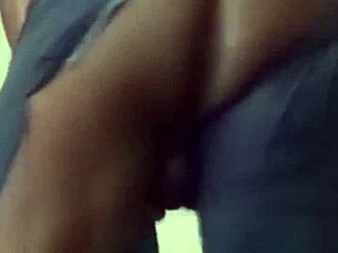 fingering spreads open sheer anus close up masturbation
