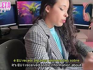 previa gozando para chefe punheta guiada explosiva!