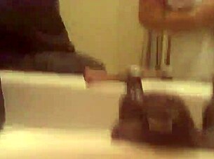 i'm dripping wet fingering my huge clit in the toilet