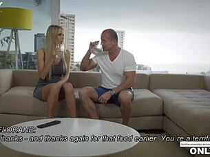 Bold Florane Russell takes intense outdoor anal pounding with big tits licked publicly