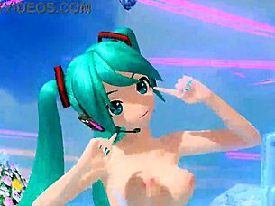 Hatsune Miku Project Diva Nude Mod Big Tits Boobs Ass Pussy Goddess