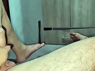 athletic latina milf pretends virgin to dominate with big clit blowjob