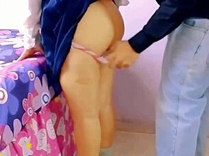 i convinced my mexican schoolgirl cousin to fuck creampie her tight pussy real homemade