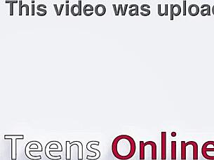 curious british redhead teases with her first slippery handjob