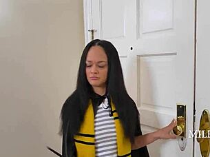 milf goes wild in harry potter costume fucking frenzy