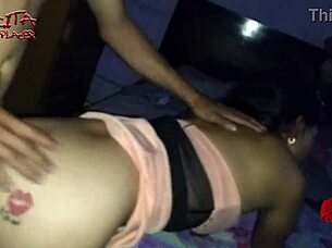 enjoying peruvian milf's sexy amateur party on holiday