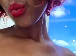 crazy colombian cutie shakes fat ass with juicy pussy tease