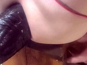 Huge Hankeys Dildos Pound Ass on Fucking Machine Toys