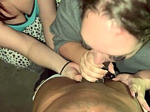 i suck big black cocks with curvy sluts outdoors desperate