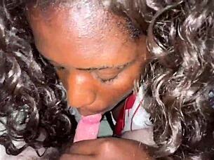 olympic ebony athlete althea charles rides big black cock cowgirl