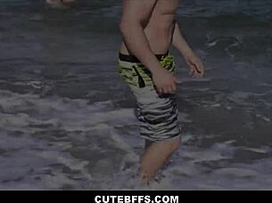 i joined skinny teens orgy fucking lucky guy spring break!