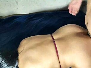 Horny Unfaithful Wife Surprise Anal Squirt Creampie Neighbor Fuck