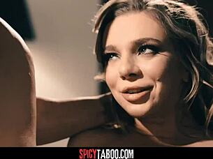 horny secretary rides boss cock for that promotion in office