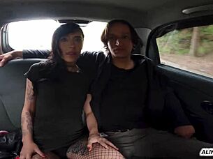 hey guys my first time banging big cock in car