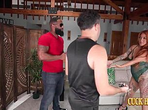 Evee Drips Lust In Lingerie Begs Hubby For Black Cock Pounding