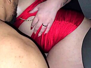 topcast barbara's huge ass bent over car fucked publicly by motoboys!